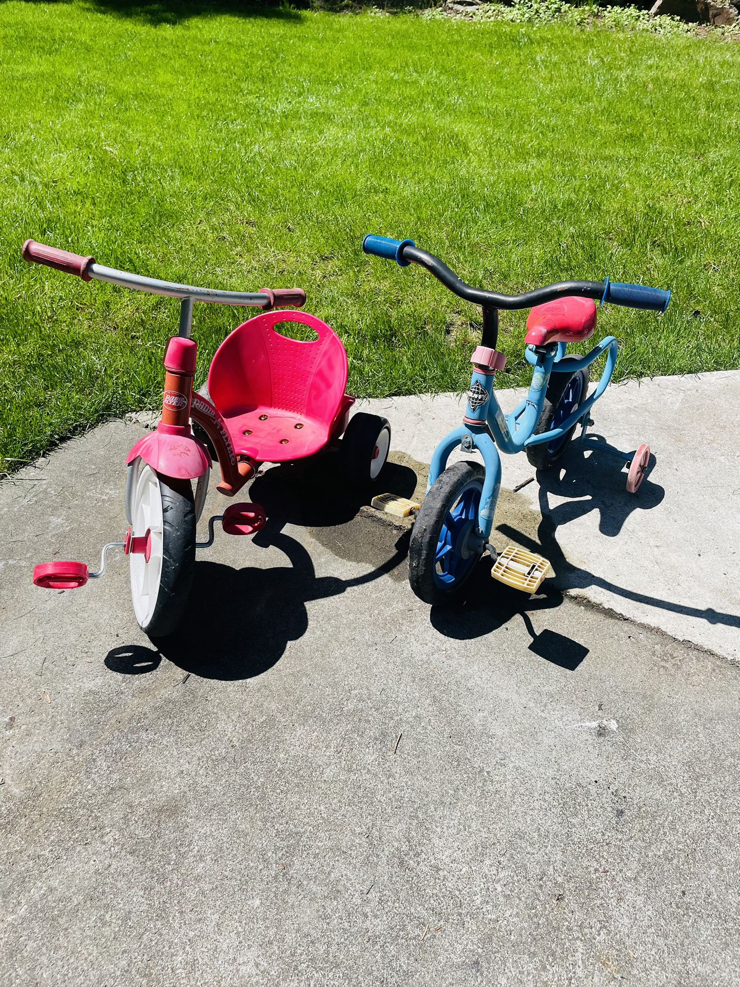 Radio Flyer and Little Blue Tricycles