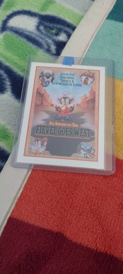 Fievel Goes West 1991 by Intel complete set cash porch pickup Redmond
