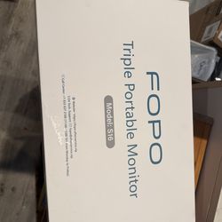FOPO S16 13.3" TRIPLE PORTABLE FHD LAPTOP SCREEN EXTENDER 1080P HDMI Thunderbolt