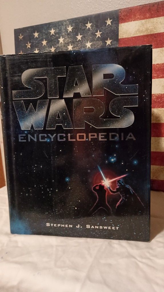 STAR WARS Encyclopedia by Stephen J. Sansweet 1998 Hardcover 