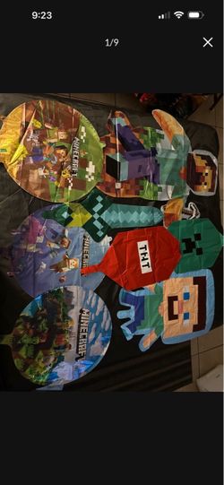 Minecraft party supplies