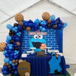 Cookie Monster Birthday Party