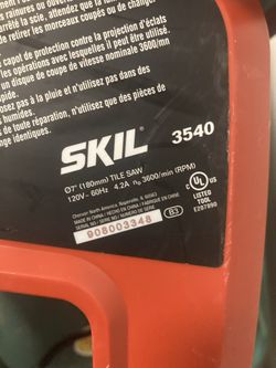 💥 Tile Saw – Works Great, Free Blade Included – $55