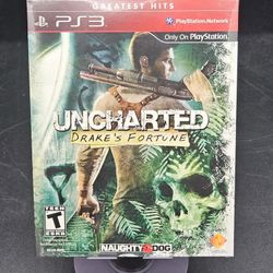 Uncharted Drake's Fortune PS3 Sony PlayStation 3 Brand New Sealed