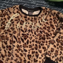 Cheetah Print Sweater & Pants