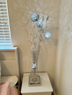 Flower Table Lamp With Lights! 