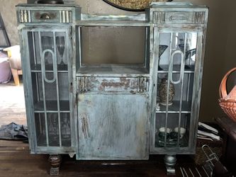 Antique secretary Solid Wood 