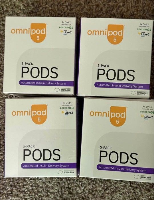 New In Box Omnipods 5 Sealed