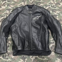 Alpinestars Motorcycle Jacket Black (SIZE - Large)