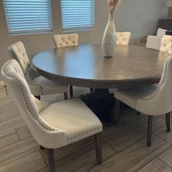 Dinning , Coffee Table And Chairs 