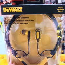 DeWalt Jobsite Pro Wireless Earphones 