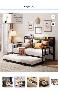 Twin Day Bed With Trundle