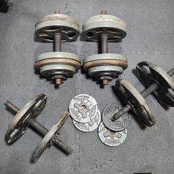 Adjustable Dumbbells Set - Used,