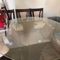 Glass Dining Room Table