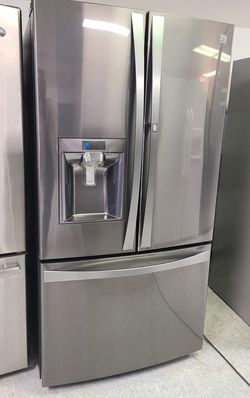 Kenmore 3 Door Stainless Steel Fridge
