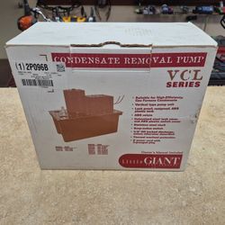 NEW Little Giant VCL Series Condensate Removal Pump VCL-45S