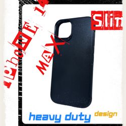 iPhone 14 Plus/Max Black Heavy Duty Case 