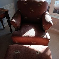 Monkey Chair And Ottoman 