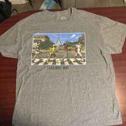 Boston Sports Legends Way Sports Novelty Graphic t-shirt XL Tom Brady-Larry Bird