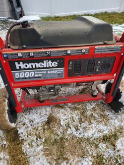 Homelite generator