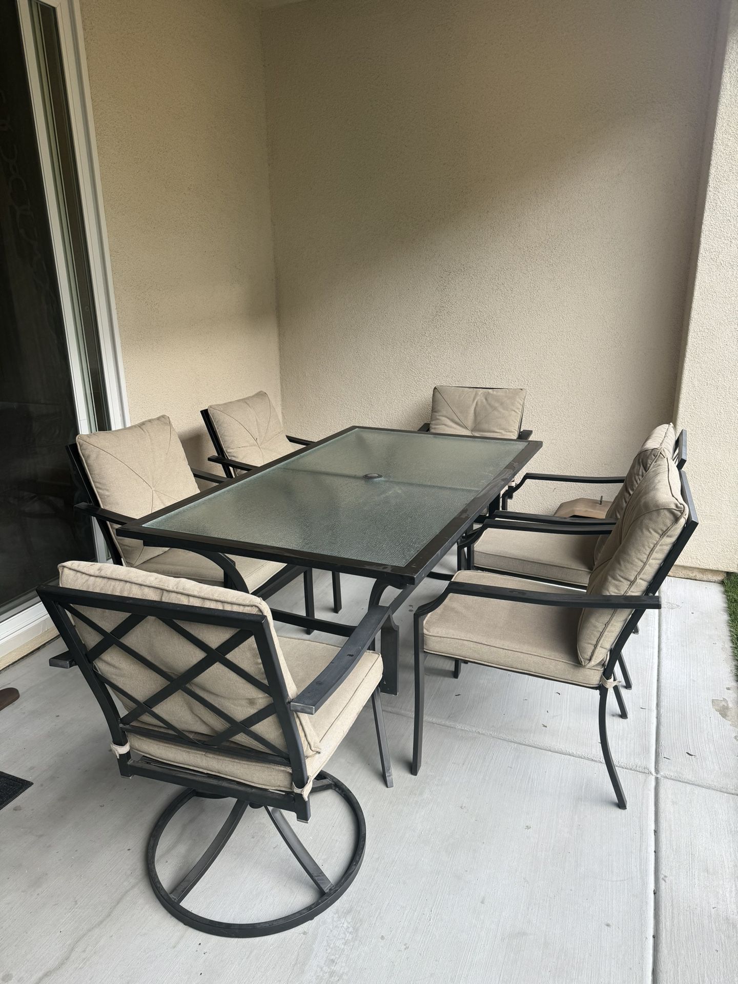 Patio Furniture Set 6 Chairs