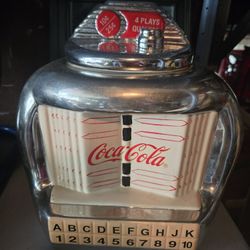 Ceramic Coca Cola Cookie Jar 