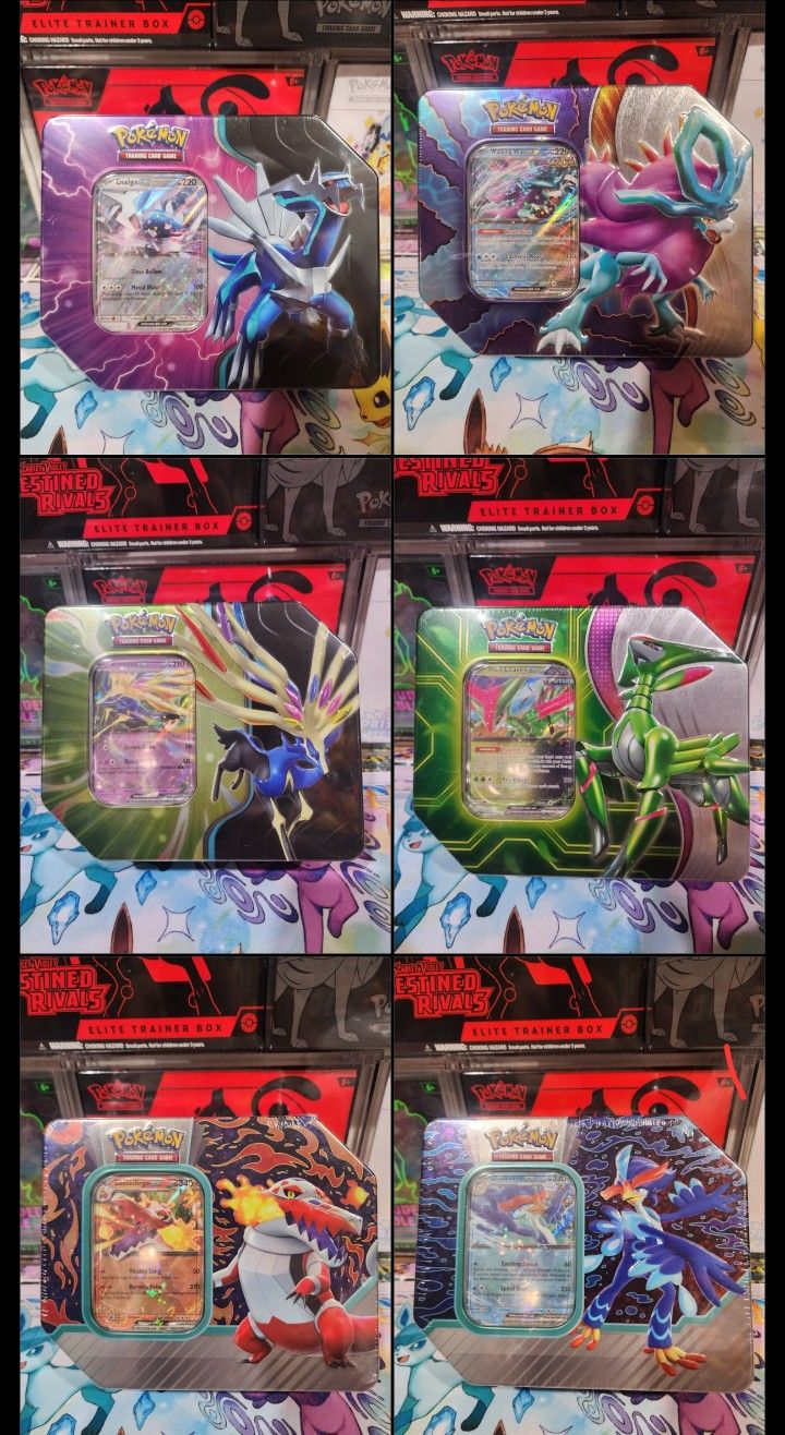 Pokemon Tins Sealed
