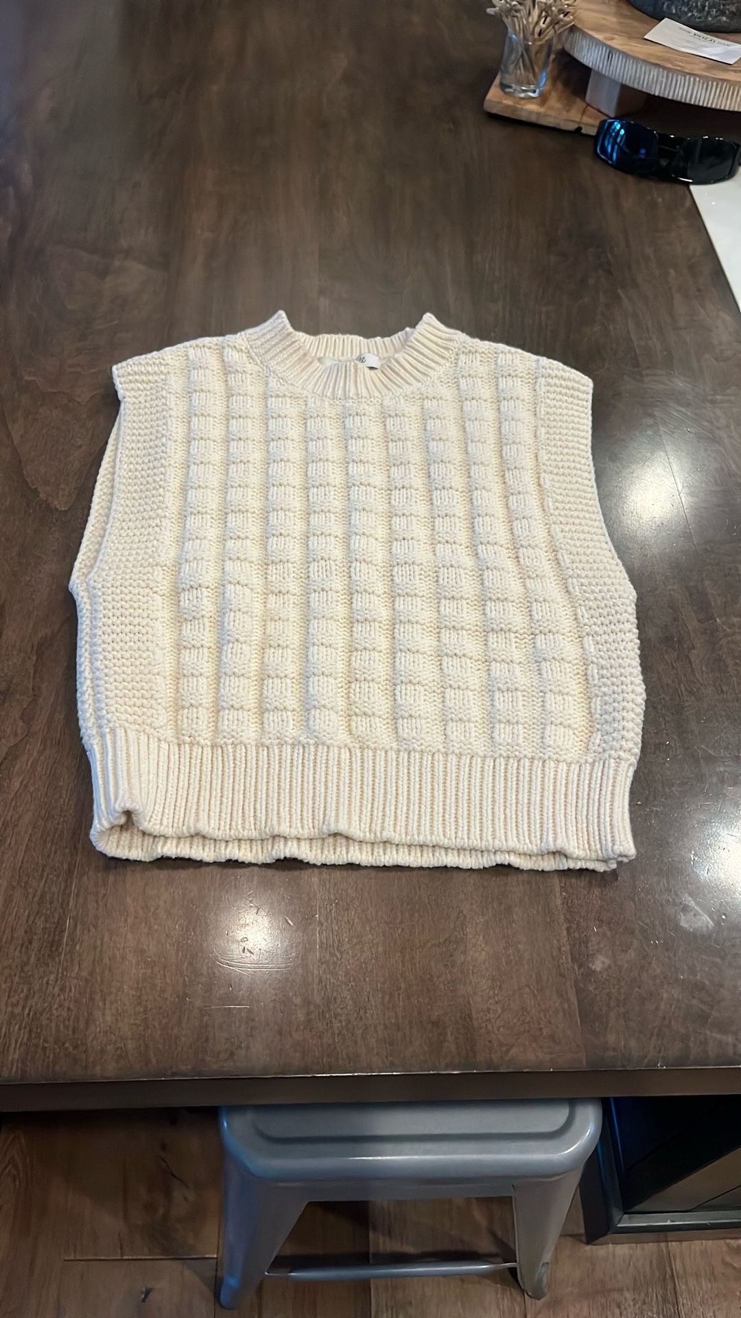 Madewell Cotton Sweater Vest