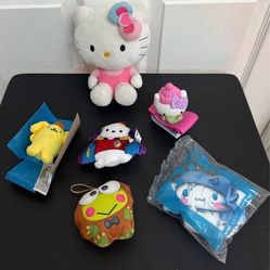 Hello Kitty Plush Toy Lot all this $5 