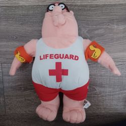 Family Guy 14-inch Peter Griffin Lifeguard Plush