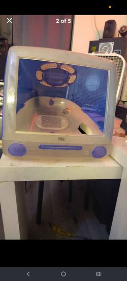 iMac g3 indigo blue rare replacement shell. Pick up only