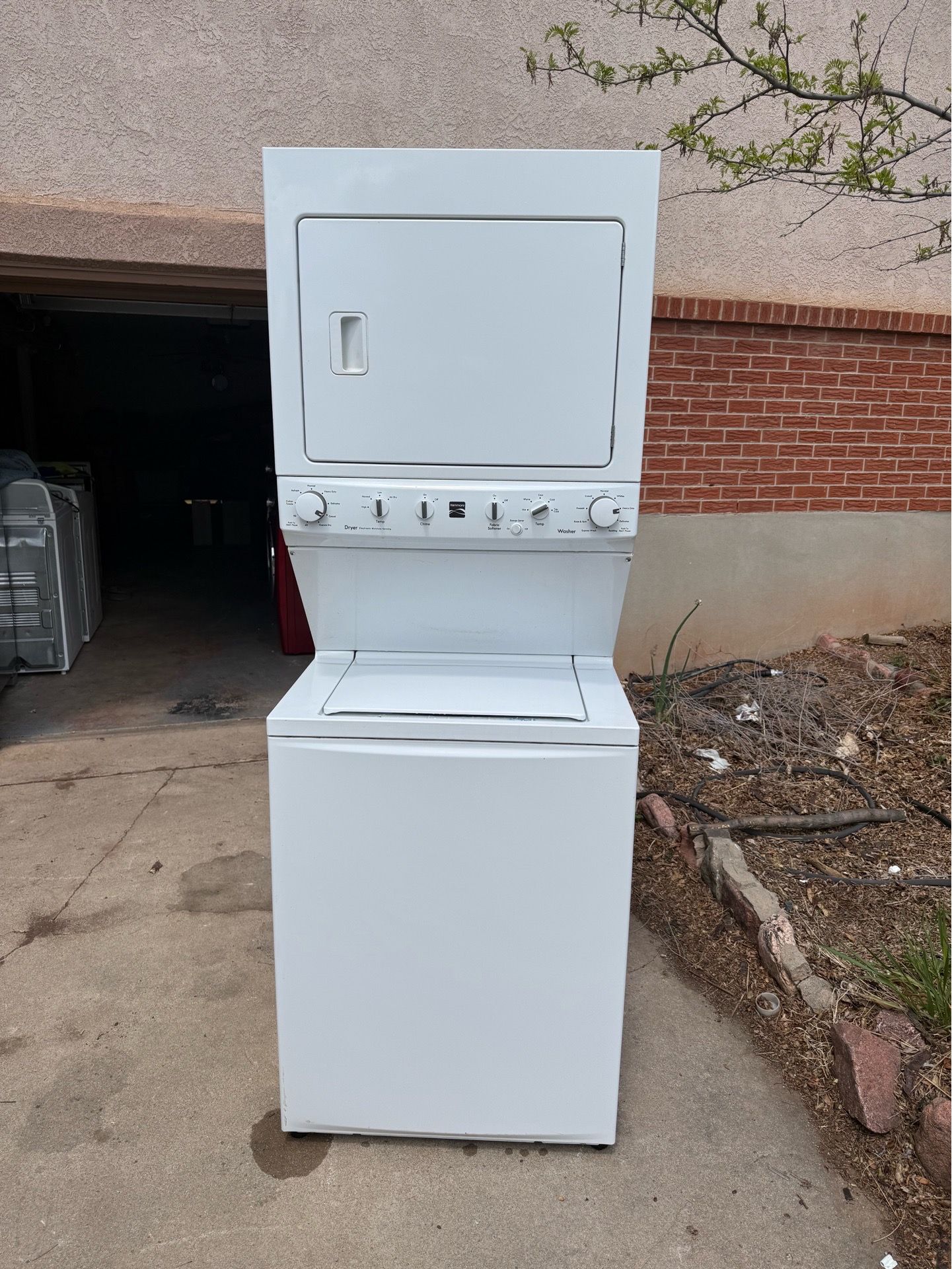 Delivery+Install! Stacked Electric Washer & Dryer