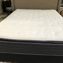 Queen Bed With Mattress