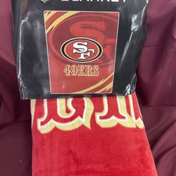 49ers Blanket