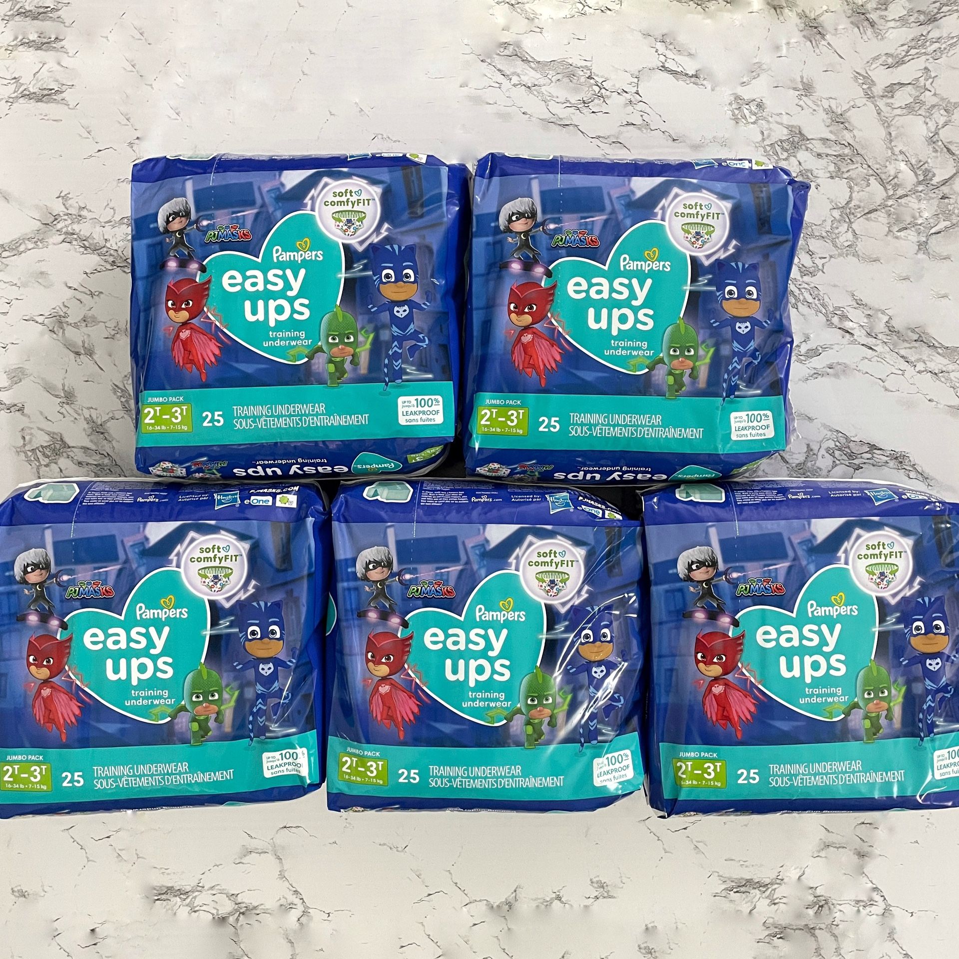 Pampers Easy Ups Diapers Boys Jumbo 2T-3T