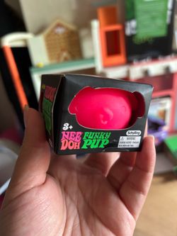 AUTHENTIC Needoh Pink pup