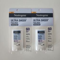2 Neutrogena Ultra Shear Face Stick Sunscreen