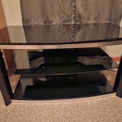 Glass TV stand 43"