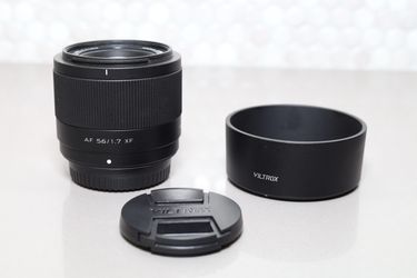 Lens for Fujifilm X mount mirrorless cameras Viltrox 56mm F1.7 lens