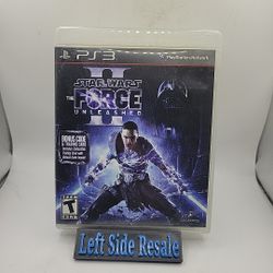 Star Wars The Force Unleashed II ( Sony PlayStation 3 , PS3 ) - CIB -