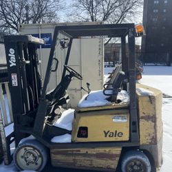 Two nonworking gas forklifts for sale