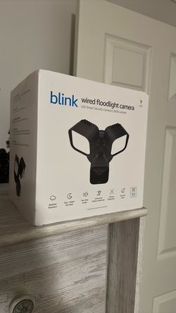 Blink wired floodlight camera