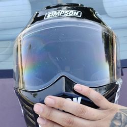 Motorcycle Helmet, Simpson Ghost Bandit 
