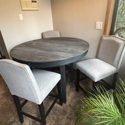 Tall Bistro Style Table Chairs & Stools