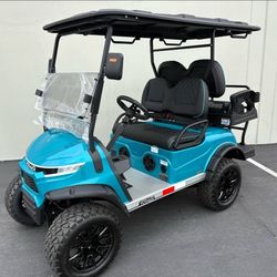 2025 Voyager Patriot 4-Passenger Lifted 72-Volt Street Legal LSV Golf Cart