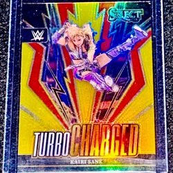 Kairi Sane WWE Gold 5/10 Turbo Charged Holo Prizm