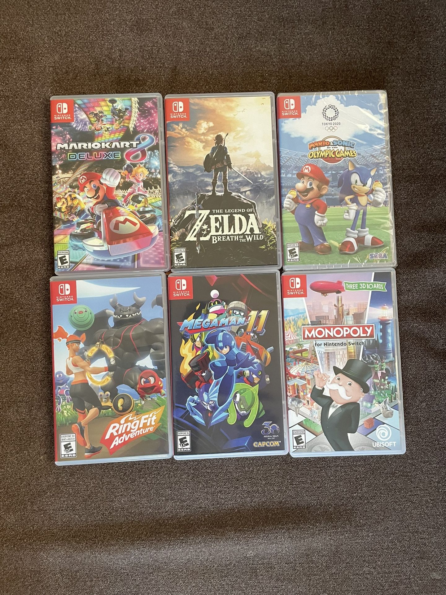 NINTENDO SWITCH Video Game Lot