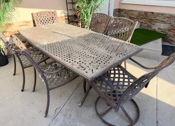Patio table set