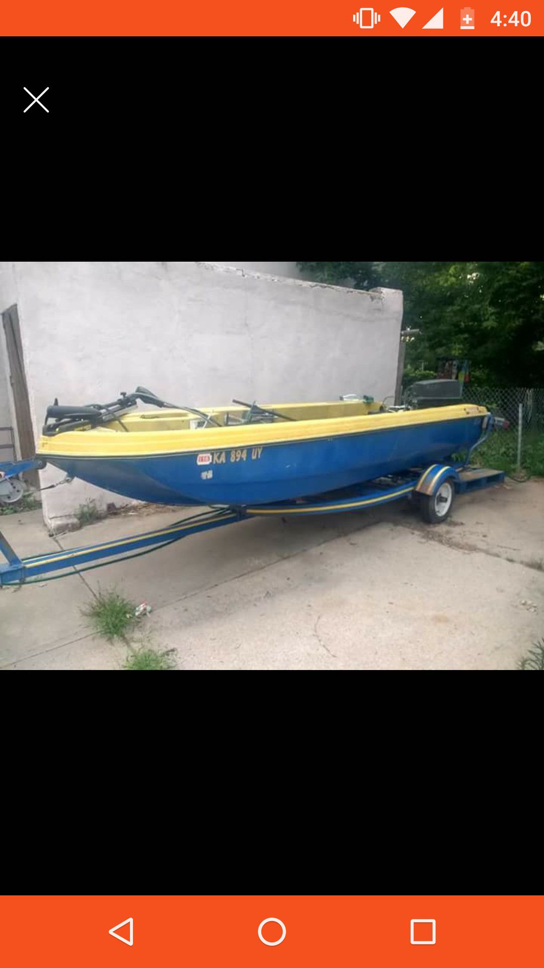 Photo 79 tidecraft with a 50 hp Johnson starts but wont stay running