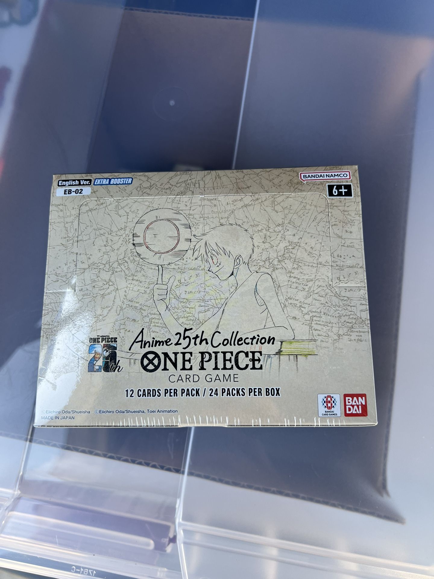 One Piece Anime 25th Collection 24 Packs Per Box EB-02
